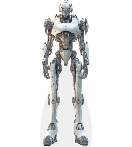 Robot (Three) Pappaufsteller