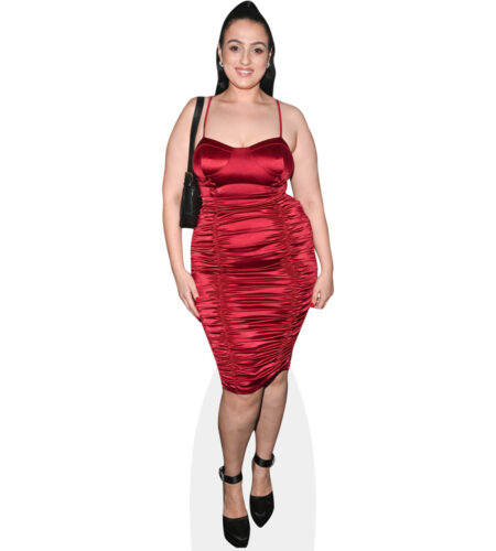 Amel Rachedi (Red Dress) Pappaufsteller