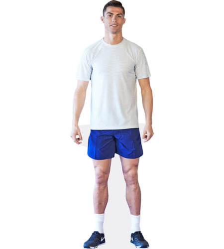 Cristiano Ronaldo (Blue Shorts) Pappaufsteller
