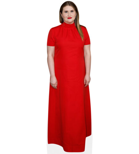 Jillian Bell (Red Dress) Pappaufsteller