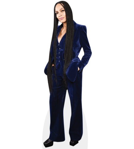 Rosario Dawson (Blue Outfit) Pappaufsteller
