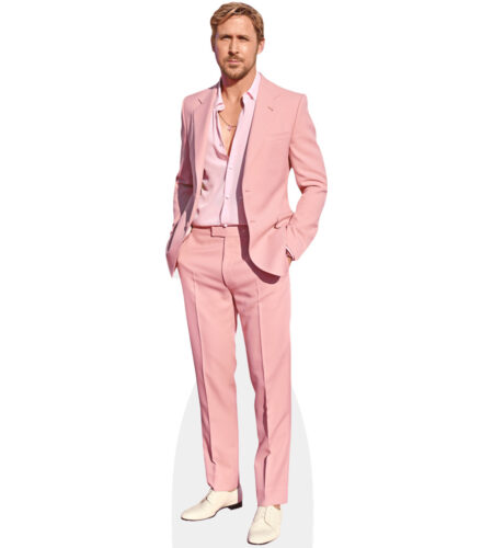Ryan Gosling (Pink Suit) Pappaufsteller