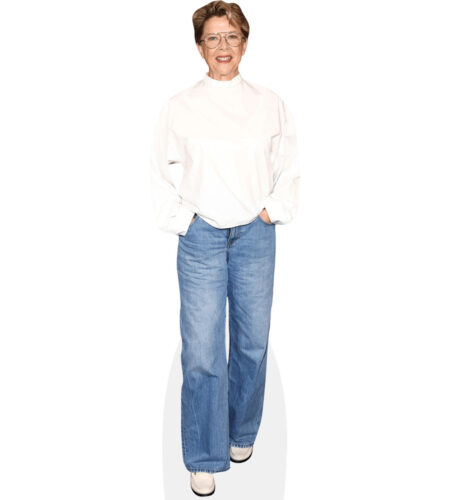 Annette Bening (Jeans) Pappaufsteller