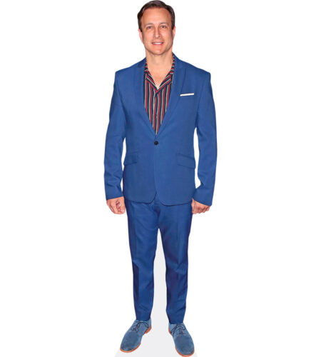 Bronson Pinchot (Blue Suit) Pappaufsteller