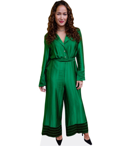 Jaina Lee Ortiz (Green Outfit) Pappaufsteller