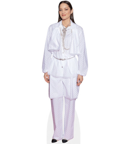 Marion Cotillard (White Outfit) Pappaufsteller