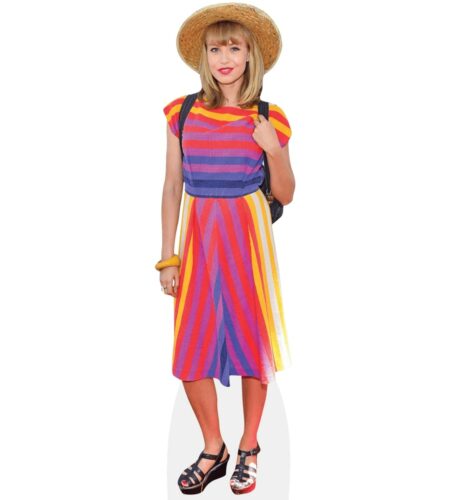 Penelope Mitchell (Colourful Dress) Pappaufsteller