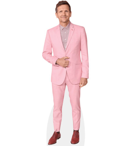 Sebastian Roche (Pink Suit) Pappaufsteller