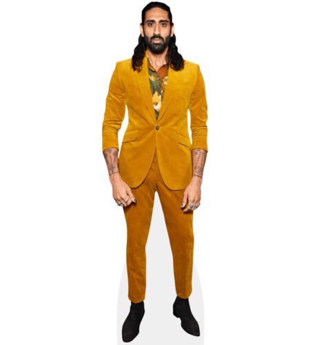 Amar Chadha-Patel (Mustard Suit) Pappaufsteller