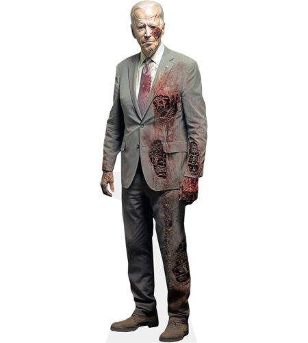 Zombie Präsident Joe Biden (Halloween) Pappaufsteller
