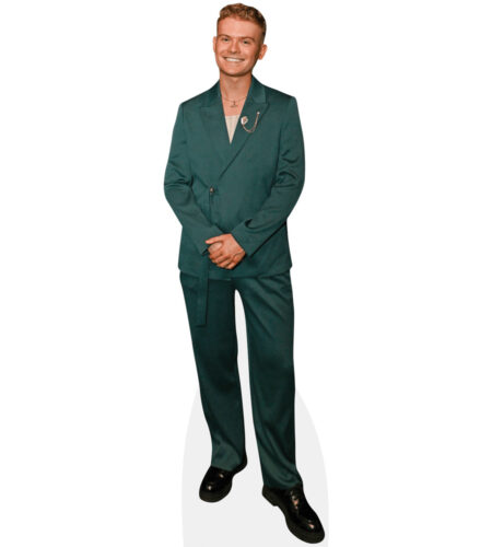 Max Balegde (Green Suit) Pappaufsteller