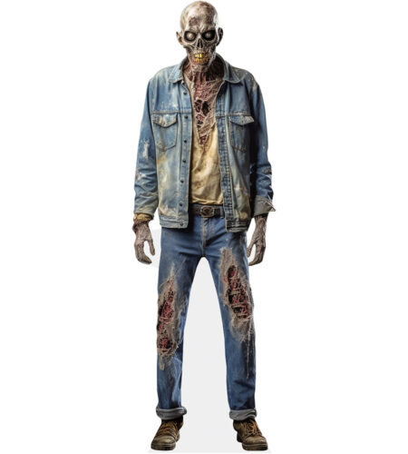 Zombie (Jeansjacke) Pappaufsteller