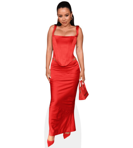 Cierra Ramirez (Red Dress) Pappaufsteller