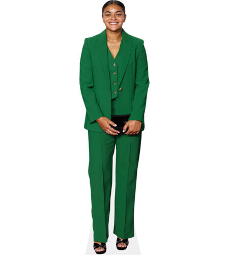 Jessica Carter (Green Suit) Pappaufsteller