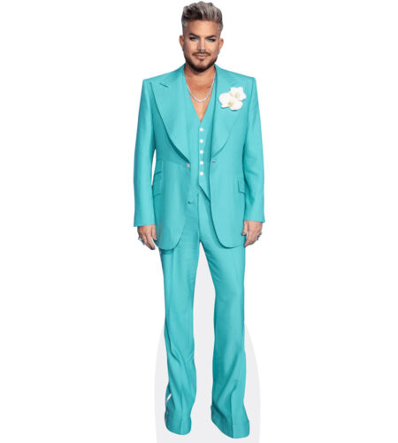 Adam Lambert (Light Blue Suit) Pappaufsteller