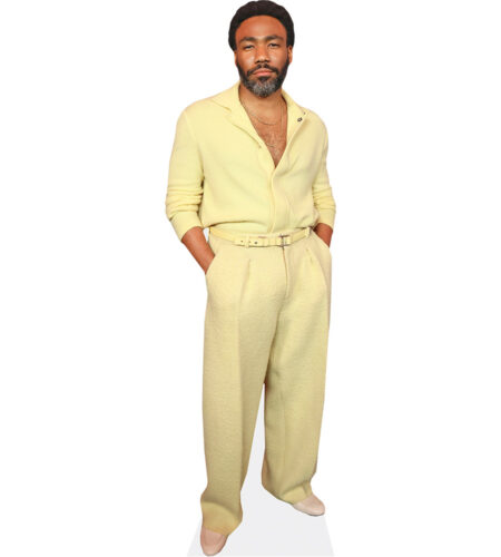 Donald Glover (Yellow Outfit) Pappaufsteller