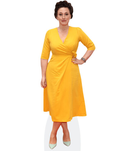 Grace Dent (Yellow Dress) Pappaufsteller