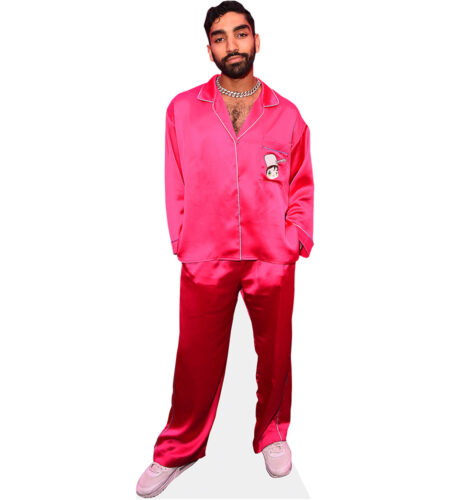 Mawaan Rizwan (Pink Outfit) Pappaufsteller