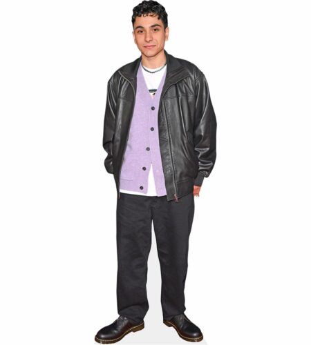 Ali Hadji-Heshmati (Leather Jacket) Pappaufsteller