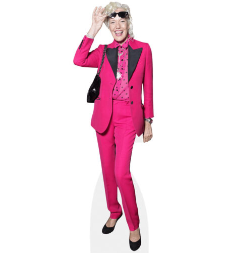 Ellen Von Unwerth (Pink Suit) Pappaufsteller
