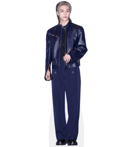 Hyunjin (Blue Outfit) Pappaufsteller