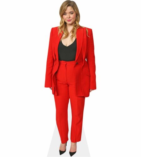 Sasha Pieterse (Red Suit) Pappaufsteller