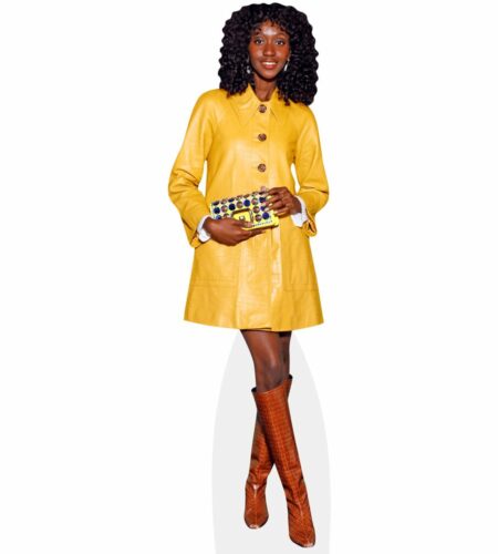 Emmanuelle Koffi (Yellow Coat) Pappaufsteller