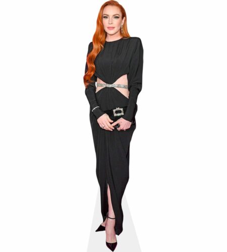 Lindsay Lohan (Long Dress) Pappaufsteller