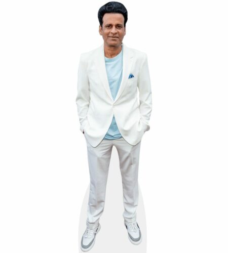 Manoj Bajpayee (White Outfit) Pappaufsteller