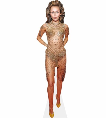Miley Cyrus (Sheer Dress) Pappaufsteller