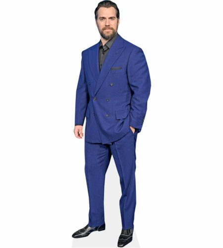 Henry Cavill (Blue Suit) Pappaufsteller