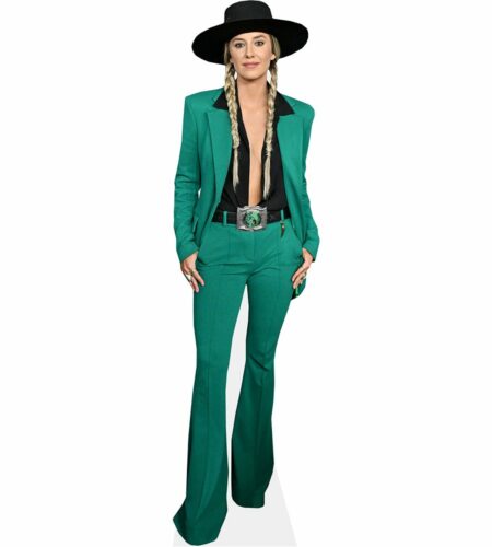Lainey Wilson (Green Suit) Pappaufsteller