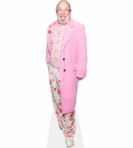 Eric Buterbaugh (Pink Coat) Pappaufsteller
