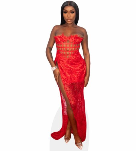 Ivorian Doll (Red Dress) Pappaufsteller
